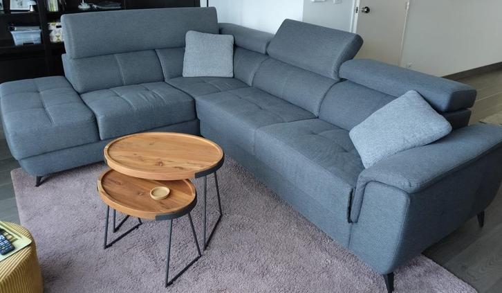 Hoekzetel, Huis en Inrichting, Zetels | Zetels, Zo goed als nieuw, Hoekbank, Vierpersoons of meer, 200 tot 250 cm, 100 tot 125 cm