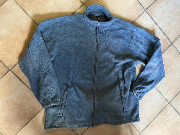 North 55000 Fleece grijs maat H XL F 2XL ZG staat, Kleding | Dames, Grote Maten, Gedragen, Trui of Vest, Grijs, Verzenden