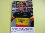 wielerkaart  team lotto jurgen roelandts, Sports & Fitness, Cyclisme, Comme neuf, Envoi