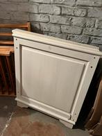 Lit bébé blanc en bois 160x70, Enlèvement, Utilisé, Lit