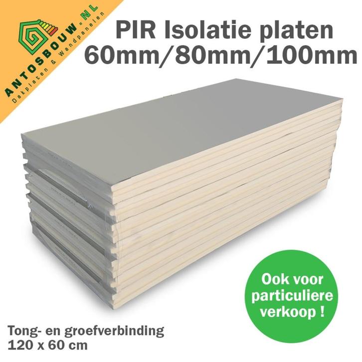PIR-isolatieplaten A en B keus, Doe-het-zelf en Bouw, Isolatie en Afdichting, Nieuw, Hardschuim (Pir), Ophalen