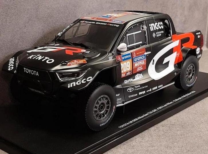 1:18/GR/Toyota Hilux Evo#209/7 the rally dakar 2024/NIEUW, Hobby & Loisirs créatifs, Voitures miniatures | 1:18, Neuf, Voiture