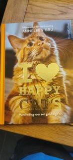 I love happy cats, Livres, Animaux & Animaux domestiques, Comme neuf, Anneleen Bru, Chats, Enlèvement ou Envoi