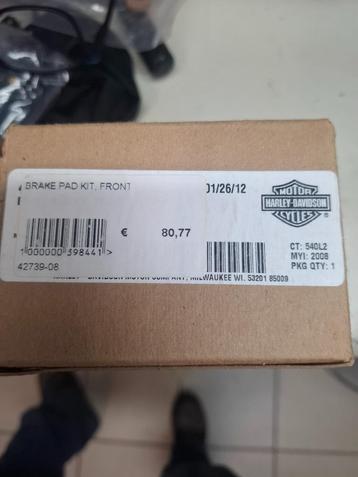 remblokken harley davidson beschikbaar voor biedingen