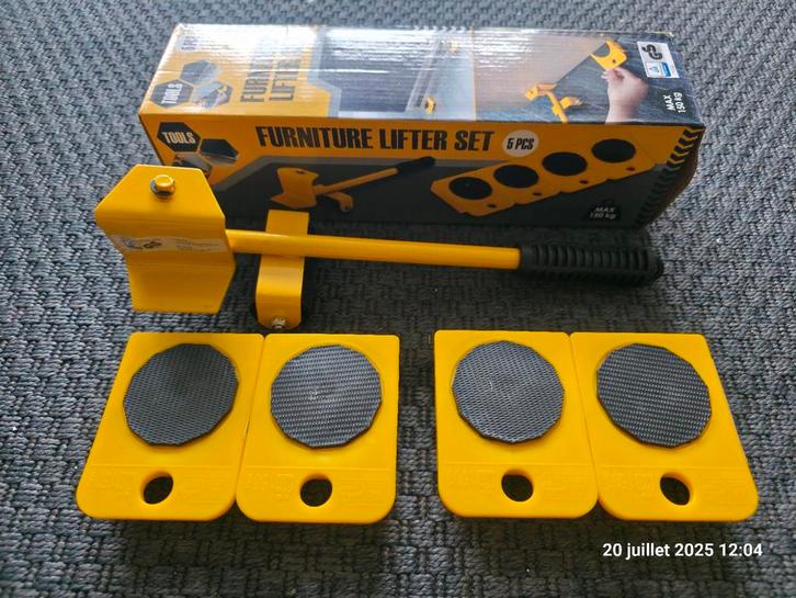 Kit à roulettes pour déménagement, Huis en Inrichting, Woonaccessoires | Overige, Gebruikt, Ophalen