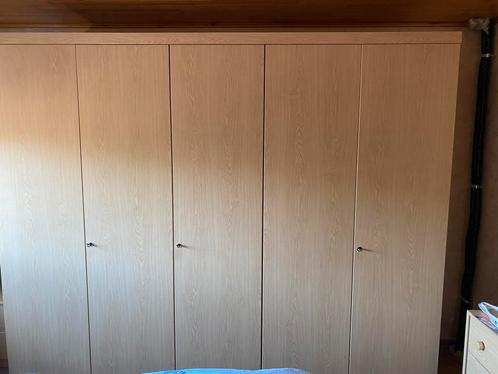 Complete slaapkamer met 2 persoonsbed in goede staat, Huis en Inrichting, Slaapkamer | Complete slaapkamers, Zo goed als nieuw
