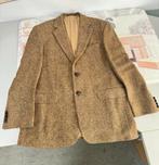 MARKS & SPENCER HAND WOVEN Harris Tweed M colbert wol wool, Ophalen of Verzenden, Zo goed als nieuw, Maat 48/50 (M), Bruin