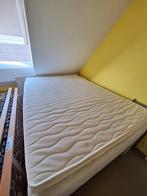Matras met topper (140x200) + 2 lattenbodems (70x200), Ophalen, 70 cm of minder, Tweepersoons, Zo goed als nieuw