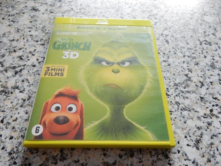 nr.1190 - Blu-ray: the grinch - 2 disc - animatie, Cd's en Dvd's, Blu-ray, Zo goed als nieuw, Kinderen en Jeugd, Ophalen of Verzenden