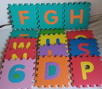 Speelmat / Puzzeltegels foam - 14 stuks, Ophalen, Gebruikt