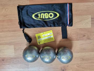 3 boules Pétanque OBUT Match+ 700 76   beschikbaar voor biedingen
