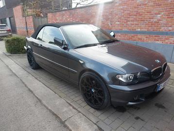 Knappe Bmw 318ci cabrio full option topstaat /Ruil?, Automaat, Lederen bekleding, Achterwielaandrijving, 4 cilinders