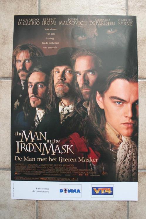 filmaffiche The Man In The Iron Mask 1998 filmposter, Collections, Posters & Affiches, Comme neuf, Cinéma et TV, A1 jusqu'à A3