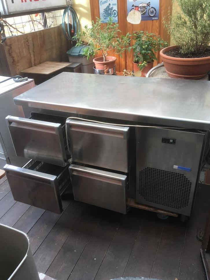 Koelwerkbank / frigo, Huis en Inrichting, Keuken | Keukenelementen, Gebruikt, Minder dan 100 cm, 100 tot 150 cm, 50 tot 75 cm
