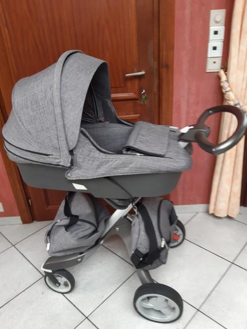 Stokke buggy, Kinderen en Baby's, Buggy's, Zo goed als nieuw, Overige merken, Regenhoes, Verstelbare rugleuning, Zonnekap, Ophalen