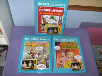3 Stripboeken + dvd: de lustige lezers. beschikbaar voor biedingen