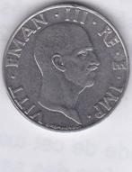 Italiaanse munteenheid: 50 centesimi 1940 magnetisch, Postzegels en Munten, Ophalen of Verzenden, Italië, Losse munt