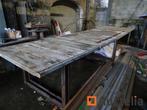 TABLE EXT 450/125/75 CM, Tuin en Terras, Ophalen of Verzenden, Zo goed als nieuw, Rechthoekig, Hout