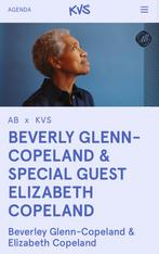 2 Tickets für Beverly Glenn-Copeland (Brussel, 29/10), Tickets en Kaartjes, Concerten | Overige, Twee personen, Oktober