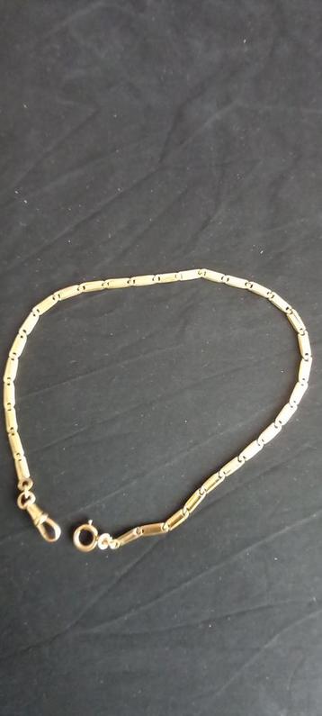 Prachtige gouden zakhorlogeketting 