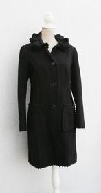 Zwarte jas van Moschino T38, Kleding | Dames, Jassen | Winter, Maat 38/40 (M), Zwart, Gedragen, Moschino