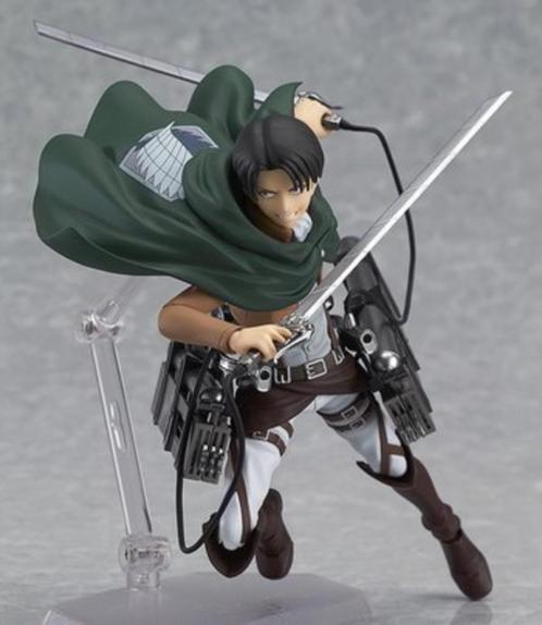 Max Factory Figma Attaque contre Titan Levi, Collections, Jouets miniatures, Neuf, Enlèvement ou Envoi