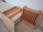 Houten park + bekleding, Kinderen en Baby's, Babyparken, Ophalen, Zo goed als nieuw, Lade