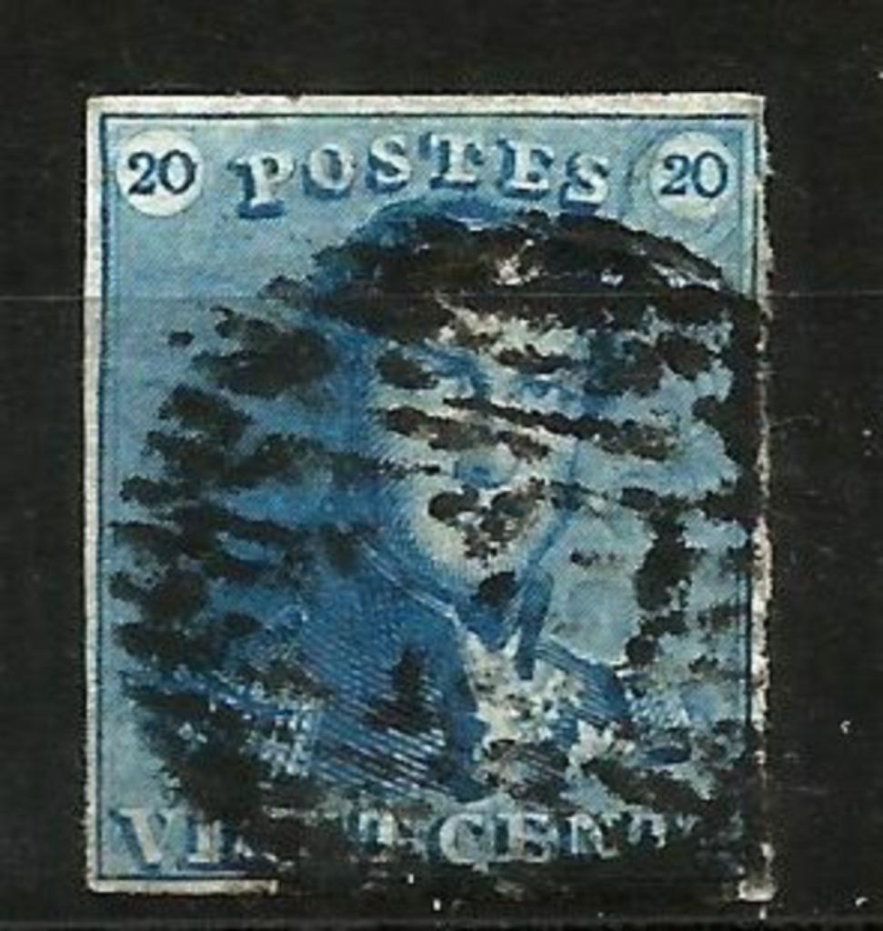 België 1849 Kon. Leopold I OBP 2, Enlèvement ou Envoi, Autre, Affranchi, Maison royale