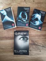 Lot 4 livres "50 nuances de Grey", Livres, Comme neuf, Enlèvement