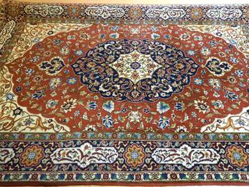 Gesigneerd handgeknoopt Perzische tapijt (Tabriz) 300x200 cm