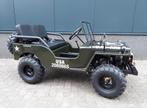 Willy’s Jeep 4-takt 150cc 200x100cm Nieuw met Garantie!, Zwart, Trekhaak, Particulier, 2 zetels