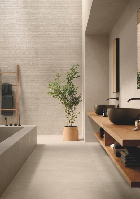 Terrastegels merk Tuscania Etrea Sabbia 900x900x20mm Italie, Jardin & Terrasse, Pavé & Dalles, Neuf, Tuiles de terrasse, Céramique