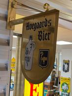 Hoegaards Bier reclamebord, Verzamelen, Biermerken, Ophalen of Verzenden, Gebruikt, Reclamebord, Plaat of Schild, Overige merken