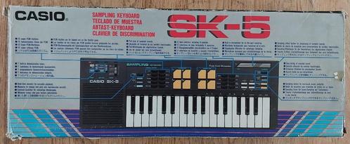 Casio SK 5 + originele doos, Muziek en Instrumenten, Synthesizers, Gebruikt, 49 toetsen, Overige merken, Met koffer of flightcase