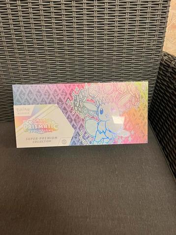 Pokemon prismatic evolutions super premium collection box beschikbaar voor biedingen
