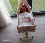 Houten Romantische Wieg voor baby pop, Kinderen en Baby's, Ophalen, Zo goed als nieuw, Babypop