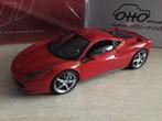 Ferrari 458 Italia Elite 1/18, Gebruikt, Ophalen of Verzenden, Auto, Hot Wheels