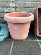 Terracotta bloempot, Ophalen, Zo goed als nieuw, Terracotta