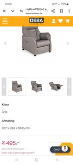 HUKLA relax alpha plus maat S met opstahulp, Ophalen, Zo goed als nieuw, Leer