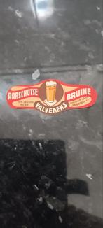 Oud bieretiket aarschotse bruine  br Valvekens, Ophalen of Verzenden, Zo goed als nieuw
