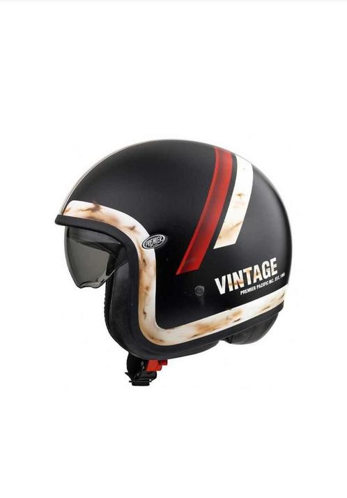 Nieuwe Premier Vintage DO 92 jethelm  Ongedragen, Motos, Vêtements | Casques de moto, Casque jet, M, Autres marques, Neuf, sans ticket