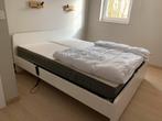 Lit 160cm 2 perdonnes, Maison & Meubles, Chambre à coucher | Lits, 210 cm, Moderne Ikea, Comme neuf, Enlèvement