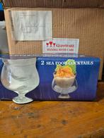 Glazen aperitiefhapjes, Ophalen