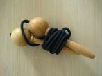 Corde à sauter avec poignées en bois, Enlèvement ou Envoi, Utilisé, Autres types