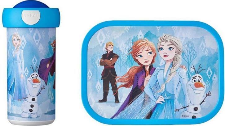 Disney Frozen Lunchset: Lunchbox met Schoolbeker - Mepal, Kinderen en Baby's, Overige Kinderen en Baby's, Nieuw, Ophalen of Verzenden