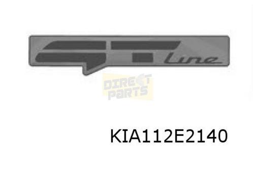 Kia EV9 (11/23-) embleem tekst "GT-line" achterzijde Origine, Auto-onderdelen, Carrosserie, Bumper, Kia, Voor, Nieuw, Verzenden