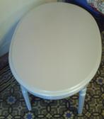 Ovale houten woonkamertafel, Gebruikt, 50 tot 100 cm, Eikenhout, Minder dan 50 cm