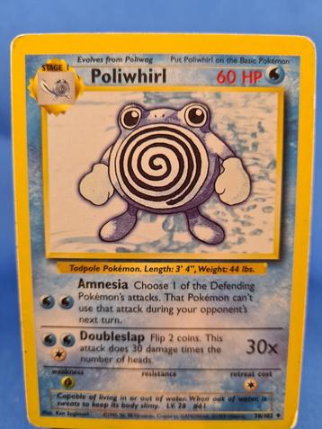 Poliwhirl 38/102 - Base beschikbaar voor biedingen