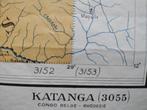 Luchtvaartkaart van KATANGA Congo jaar 1951, Boeken, Gelezen, Overige gebieden, Verzenden, Overige typen