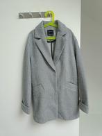 Mantel, Kleding | Dames, Jassen | Winter, Zo goed als nieuw, Maat 34 (XS) of kleiner, Grijs, Bershka
